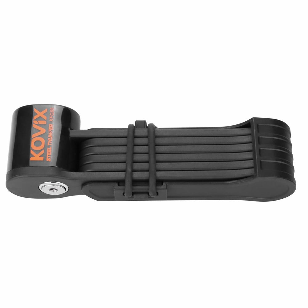 Kovix Steel Folding Bicycle Lock With Alarm