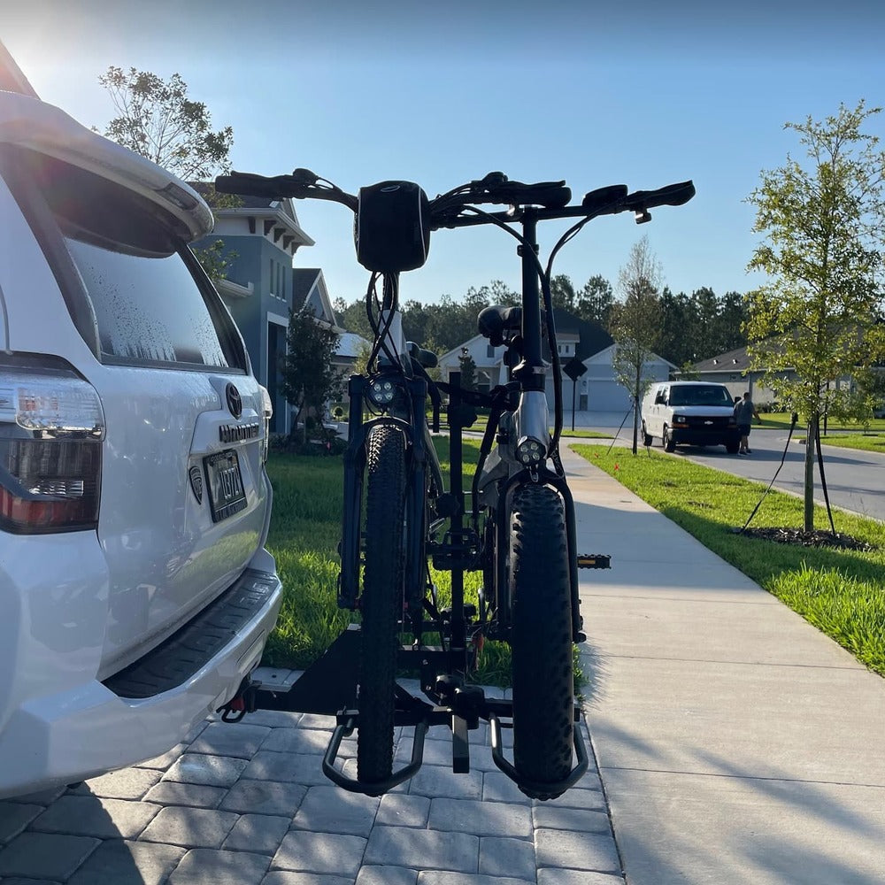 Rugged Dual Ebike Carrying Rack Hitch