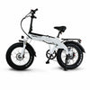 Defiant PRO Fat Tire Folding Electric Bike - White